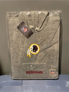 NFL Washington Redskins Gray Hoodie Binder with Team Logo